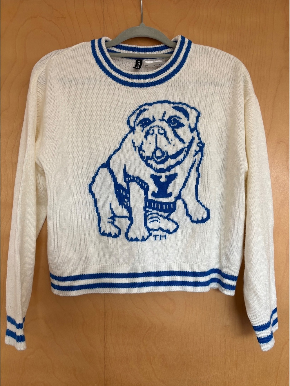 Yale Bulldog Sweater | Size M
